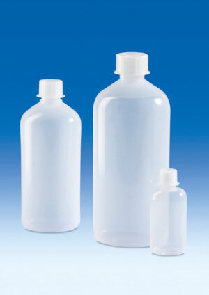 Bottle, LDPE, GL18 cap, 100mL, pack of 24