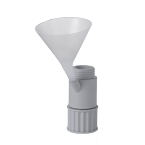 Adapter with filling tube NS 12/21 for funnel