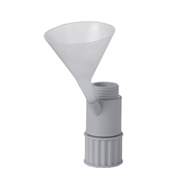 Adapter with filling tube NS 12/21 for funnel