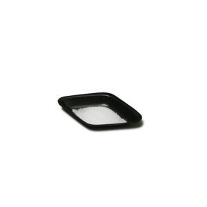 Weigh Boat, black, 5mL, 35 x 55 x 6mm, diamond shaped, 500/pk