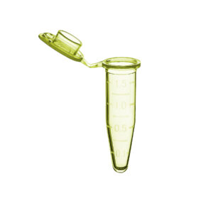 Microtube w/ cap, 1.5mL, purple, sterile, w/ self-standing bag & Stop-Pops™, 500/pk