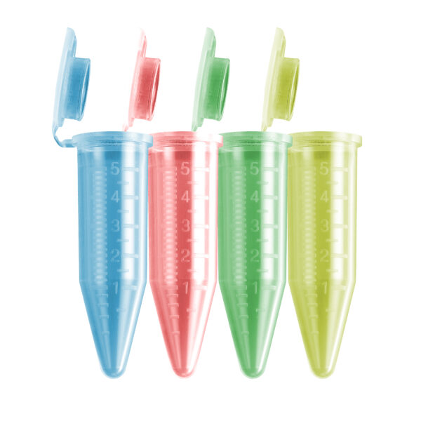 Centrifuge Tube, 10mL, PP, sterile, flat screw cap, 20 bags of 50 tubes, 1000/cs