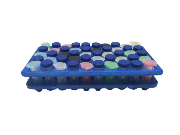 Freezer box, polycarbonate, for 25 (5x5) 5mL tubes, 5/pk