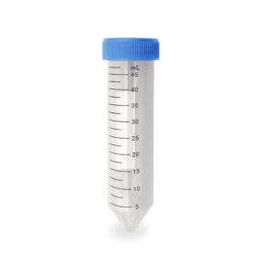 Centrifuge Tube, 15mL, conical, PP,  sterile, flat screw cap, 10 bags of 50 tubes, 500/cs