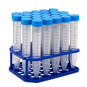 Centrifuge Tube, 50mL, conical, PP, sterile, flat screw cap, 20 foam racks for 25 tubes, 500/cs