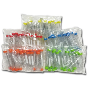 Centrifuge Tube, 25mL, conical, PP, sterile, with screw cap, 8 bags of 25 tubes, 200/pack