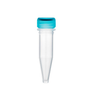 Screw cap for 2.0mL microtube, natural color, non-sterile, w/ installed O-ring, 1000/bag