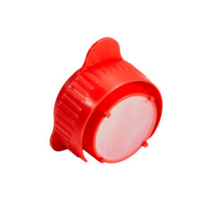 100µm cell strainer, yellow, sterile, individually wrapped, w/ 1 reducing adapter, 50/pk
