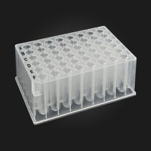 Cell Strainer, 20µm, red, PP frame, nylon mesh, sterile, individually wrapped blister packs, w/ 1 reducing adapter, 50/pk
