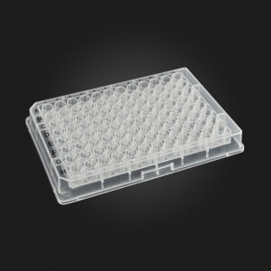 OptiWell™ Deep Well Plate, 24 Square Well, 10mL, 41.9mm height, V-bottom, for Kingfisher and Accuris IsoPURE, Black Alphanumeric Printing, PP, Sterile, 10 bags of 5 pieces, 50 / CS