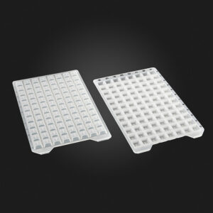 OptiWell™ Sealing Mat, 384 Round Well, Silicone, 50 / PK