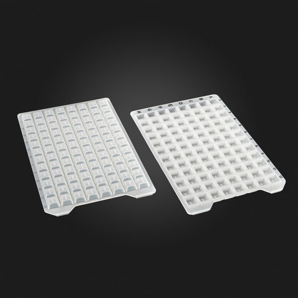 OptiWell™ Sealing Mat, 384 Round Well, Silicone, 50 / PK