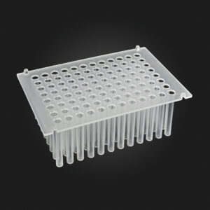 OptiWell™ Sealing Mat, 96 Square Well, Black Alphanumeric Printing, Silicone, Printed,  "-" Opening, Ø8.4mm, 50 / PK