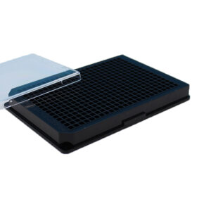 Plate, 96 Square Well U-Bottom, 24.40mm Height, 1.0mL, Sterile, 5 Plates/Pack, 10 Packs/Case