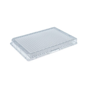 Plate, 96 Round Well U-Bottom, 33.00mm Height, 1.1mL, Non-Sterile, 5 Plates/Pack, 10 Packs/Case