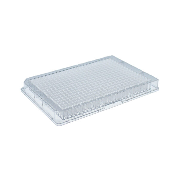 Plate, 96 Round Well U-Bottom, 33.00mm Height, 1.1mL, Non-Sterile, 5 Plates/Pack, 10 Packs/Case