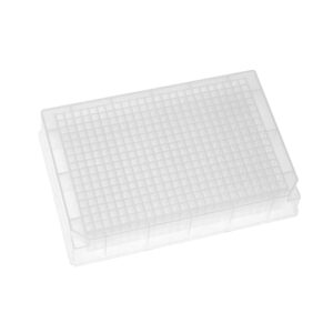 Plate, 96 Square Well V-Bottom 41.20mm Height, 2.2mL, Non-Sterile, 5 Plates/Pack, 10 Packs/Case