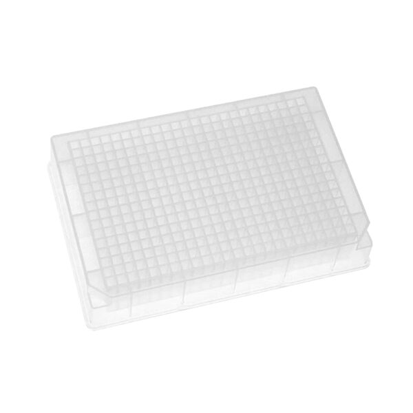 Plate, 96 Square Well V-Bottom 41.20mm Height, 2.2mL, Non-Sterile, 5 Plates/Pack, 10 Packs/Case