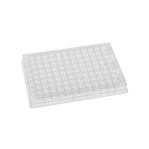 Plate, 384 Square Well V-Bottom 24.90mm Height, 200µL, Sterile, 5 Plates/Pack, 10 Packs/Case
