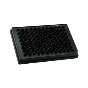 Plate, 96 Round Well U-Bottom 45.30mm Height, 2.0mL, Non-Sterile, 5 Plates/Pack, 10 Packs/Case