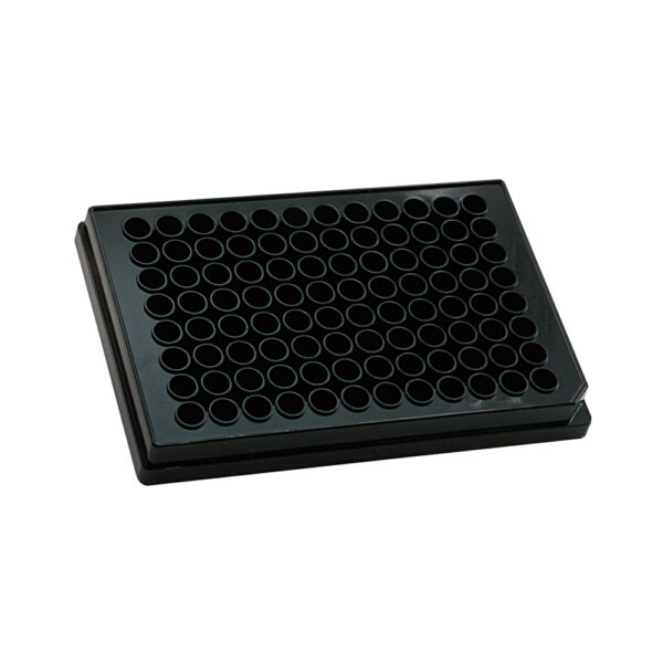 Plate, 96 Round Well U-Bottom 45.30mm Height, 2.0mL, Non-Sterile, 5 Plates/Pack, 10 Packs/Case