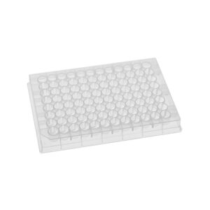 Plate, 96 Round Well V-Bottom 14.40mm Height, 480µL, 	Sterile, 10 Plates/Pack, 10 Packs/Case