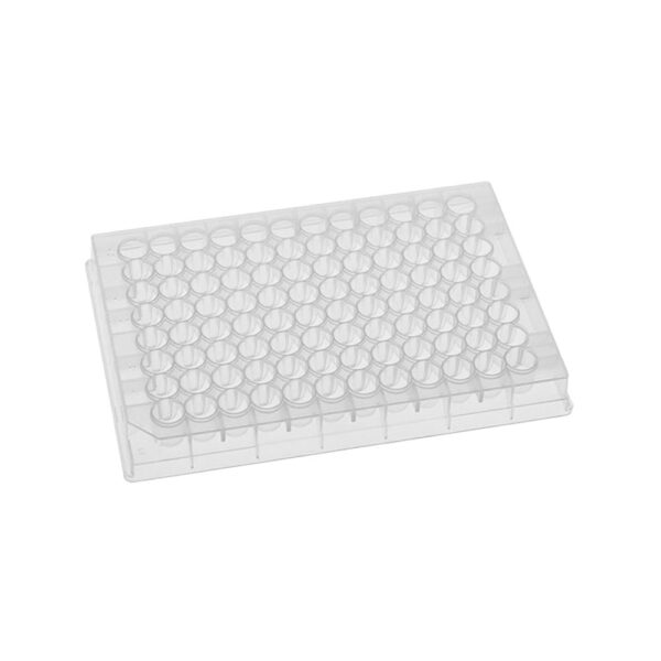 Plate, 96 Round Well V-Bottom 14.40mm Height, 480µL, 	Sterile, 10 Plates/Pack, 10 Packs/Case