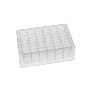 Plate, 96 Round Well U-Bottom 14.40mm Height, 500µL, Sterile, 10 Plates/Pack, 10 Packs/Case