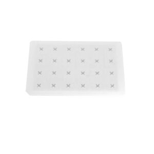 Plate, 24 Square Well U-Bottom 44.60mm Height, 8.6mL, Non-Sterile, 5 Plates/Pack, 10 Packs/Case