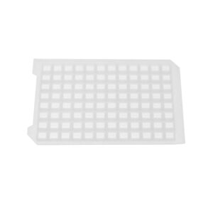 Sealing Mat, Ø8.5mm, Round, 96 Well, Silicone, Non-Printed, "+" Opening, 100/Case