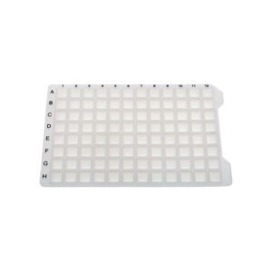 Sealing Mat, Ø8.5mm, Round, 96 Well, Silicone, Printed, "-" Opening, 50/Case