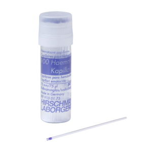Hematocrit capillaries