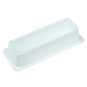 50mL Reagent Reservoir, Polystyrene, White, Bulk, Sterile