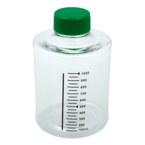 1000mL Roller Bottle, Non-treated Suspension Culture, Printed Graduations, Non-Vented Cap, Sterile