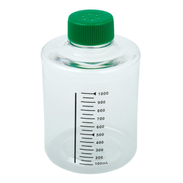 490cm² Roller Bottle, Tissue Culture Treated, Printed Graduations, Vented Cap, Sterile