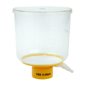 1000mL Bottle Top Filter, PES Filter Material, 0.45μm, 90mm, Sterile
