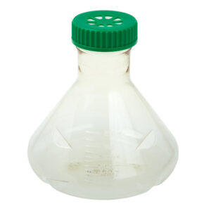 2L Fernbach Flask, Vent Cap, Baffled Bottom, Polycarbonate, Sterile