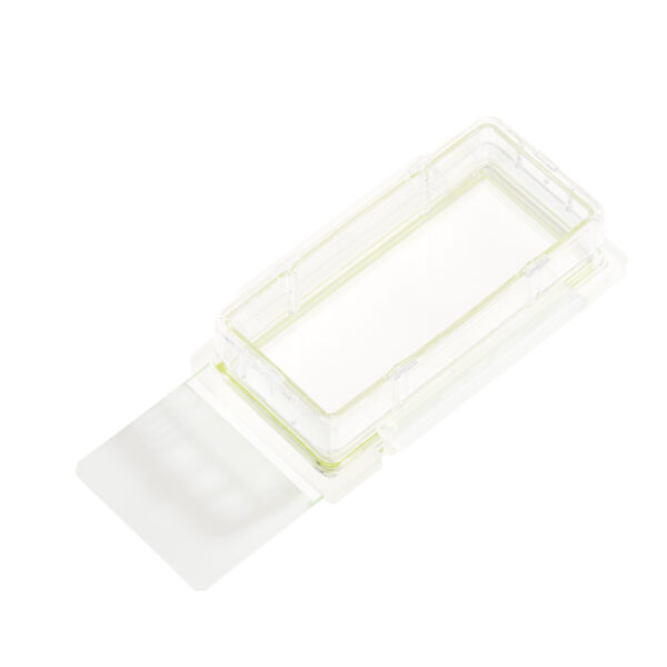 1 Chamber Cell Culture Slide, Glass, Sterile