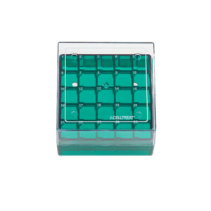 Storage Box, CF Cryogenic Vial, 25 Place, Polycarbonate, Non-sterile