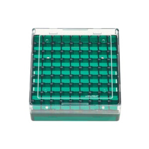 Storage Box, CF Cryogenic Vial, 81 Place, Polycarbonate, Non-sterile