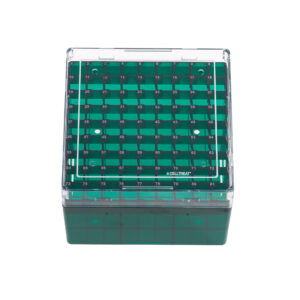 Deep Storage Box, CF Cryogenic Vial, 81 Place, Polycarbonate, Non-sterile