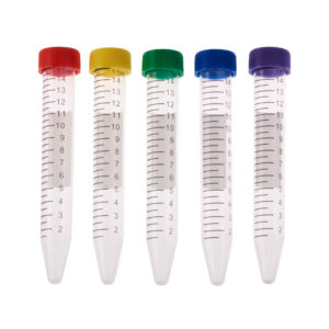 15mL Centrifuge Tube, Assorted Color Cap - Bag, Sterile