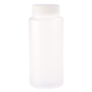 500mL Wide Mouth Bottle, Round, PP, Non-sterile