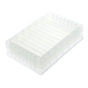 Multiple Cavity Reagent Reservoir, 12 Well, Trough Bottom, PP, Non-sterile