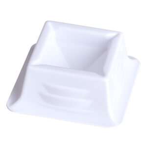 5mL Reagent Reservoir, Pyramid Bottom, Polystyrene, White, Bulk, Sterile