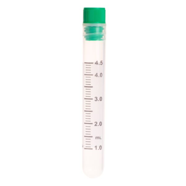 4.5mL CF Cryogenic Vial, Internal Thread, Round-Bottom, Sterile