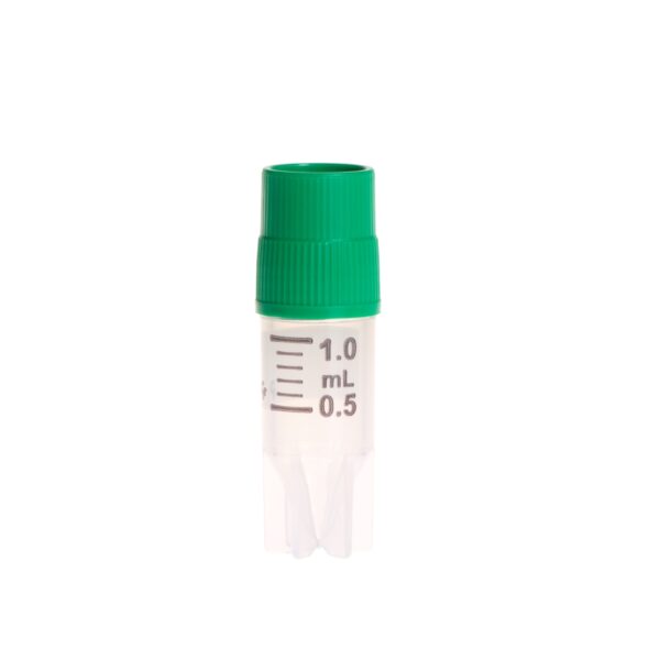 1.0mL CF Cryogenic Vial, External Thread, Self-Standing, Sterile