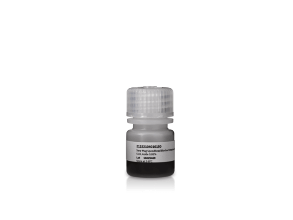 Sera-Mag SpeedBead Blocked Streptavidin particles, 1 um, 1% solids, 5 mL, 0.05% Na azide.
