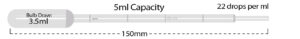 0.1mL qPCR 8-Strip (With SEPARATE Optical Strip Caps) FROSTED, 120/pk