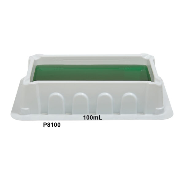 Lids for 50mL solution reservoirs, sterile, 5 per bag